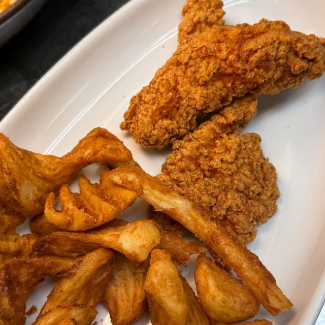 Kids Chicken Strips.