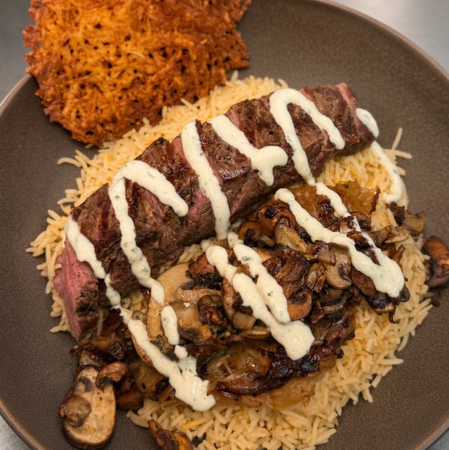 Steakhouse Rice Bowl.