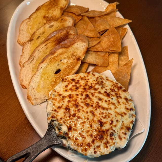 Spinach & Artichoke Dip.