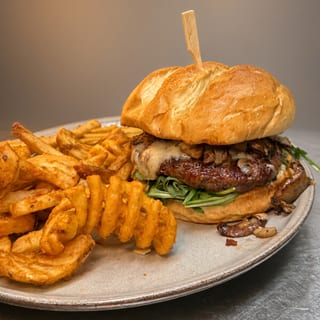 Fungus Amongus Burger