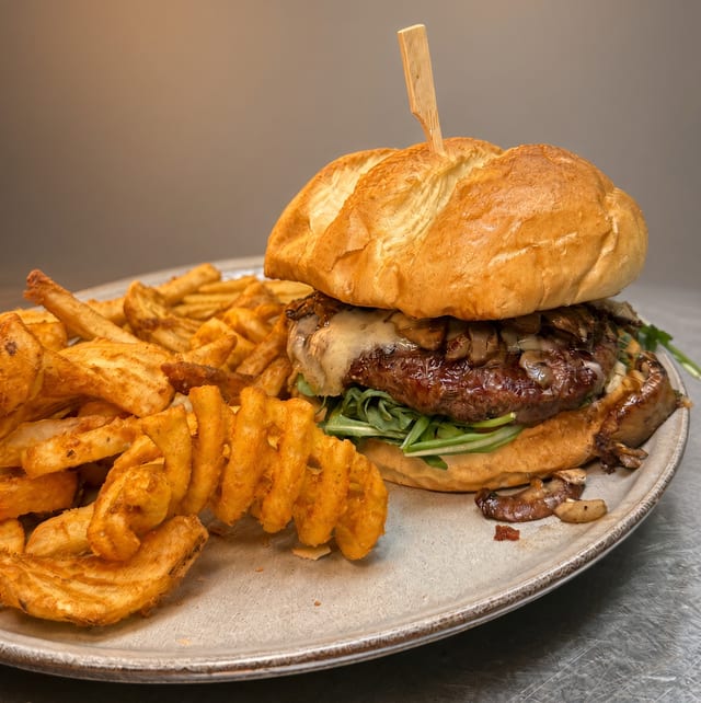 Fungus Amongus Burger.